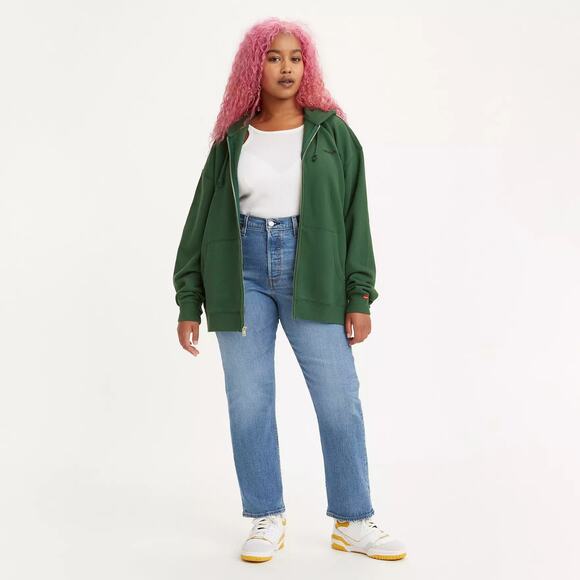 Levi's Wedgie Straight Medium Wash 25 X 27 - Excellent - Picture 1 of 13